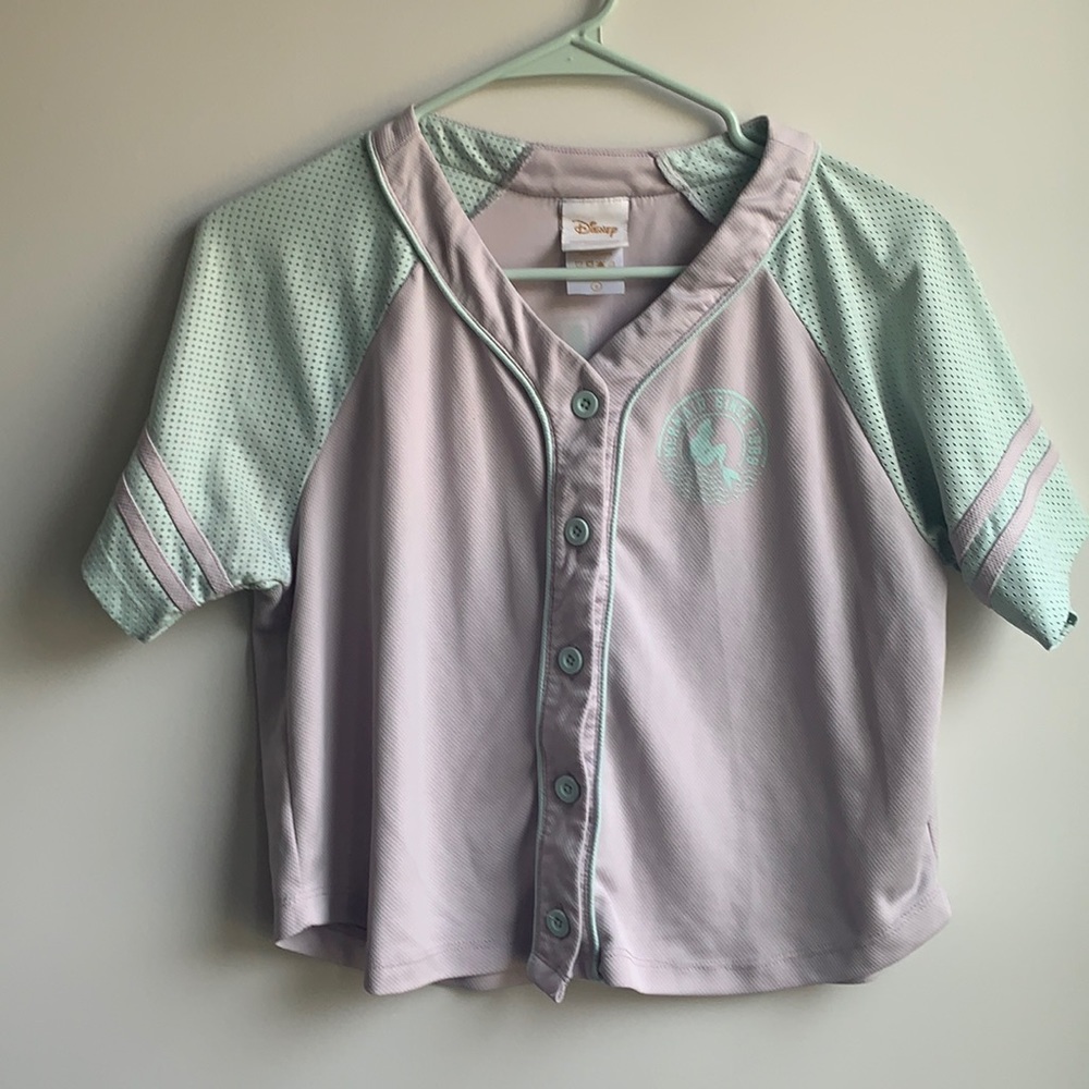 COPY - Disney Little Mermaid crop jersey Sz S